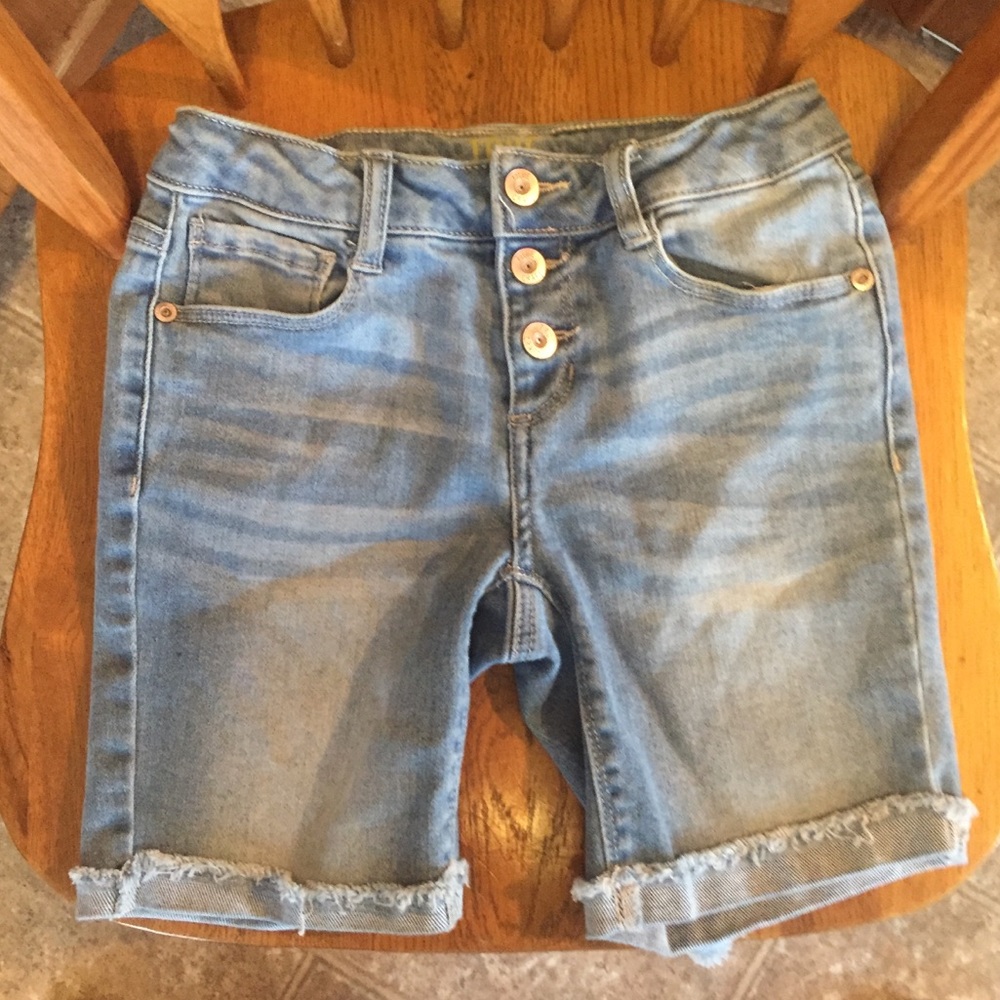 Girls True Craft Denim Shorts